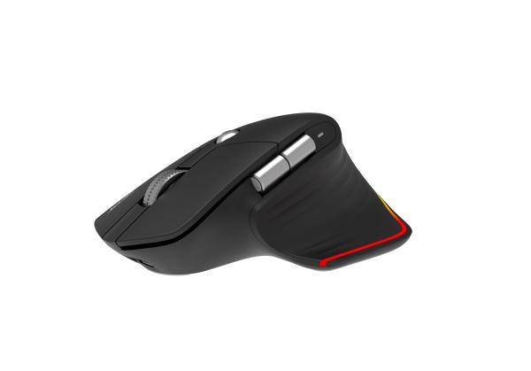 Acer Easy Fit/ Ergonomická/ Optická/ Pre pravákov/ 4 000 DPI/ USB+BT/ Čierna 