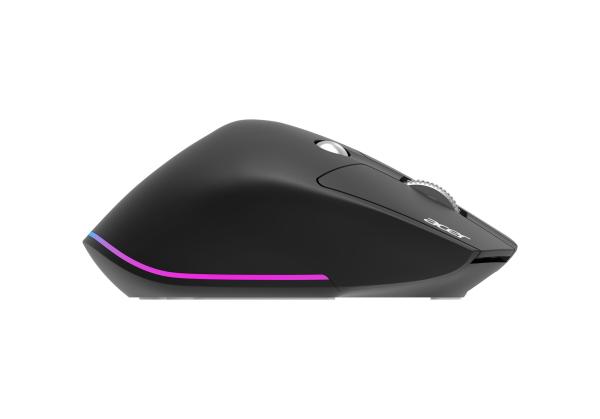 Acer Easy Fit/ Ergonomická/ Optická/ Pre pravákov/ 4 000 DPI/ USB+BT/ Čierna 