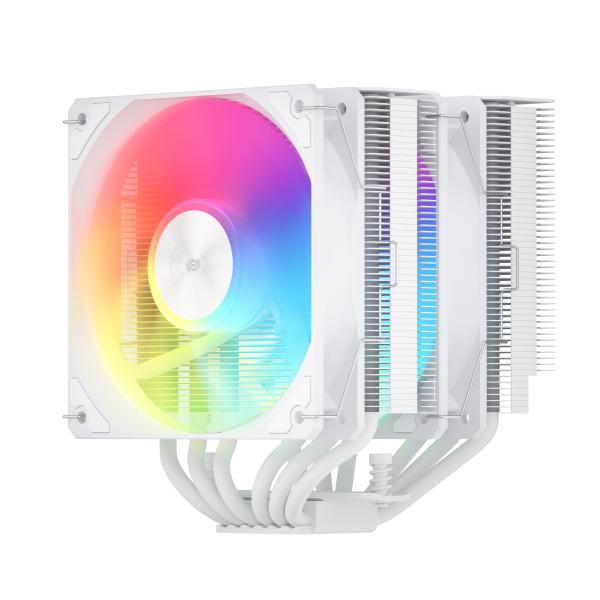 FSP Chladič CPU MP7-WA Dual, 120mm FDB Fan, White 
