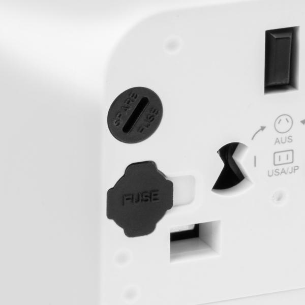 Tactical PTP Travel Adapter White 