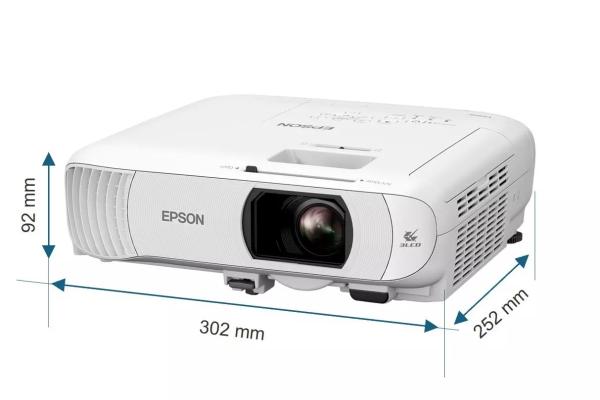 EPSON projektor EH-TW840, 1920x1080, 4000ANSI, 16.000:1, Miracast,  HDMI, USB, Wi-Fi REPRO 2W 