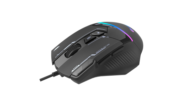 Herná myš C-TECH Zyra (GM-16), 7200 DPI, RGB, USB 