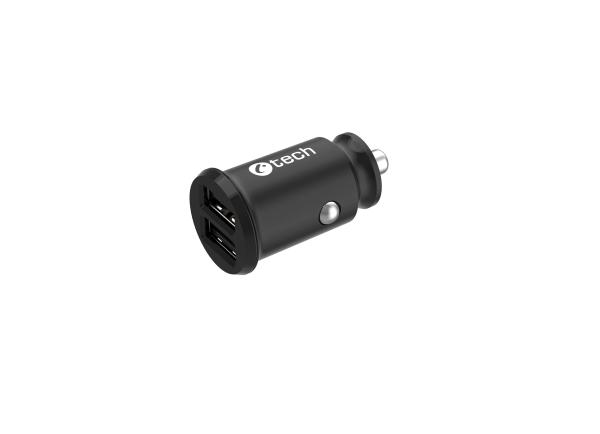 Nabíjačka USB do auta C-TECH UCC-03, 2x USB 