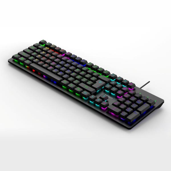Herná klávesnica C-TECH Riven (GKB-16), RGB, USB 