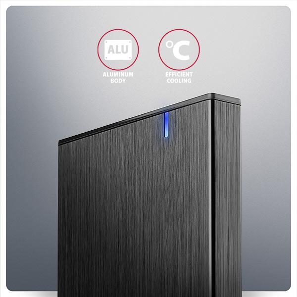 AXAGON EE25-XA6C, USB-C 5Gbps - SATA 6G, 2.5" kovový ALINE box 