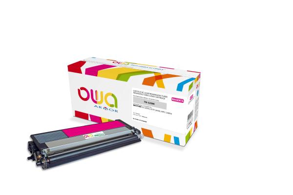 OWA Armor toner pre BROTHER HL L8350,  DCP L8450,  MFC L8850,  6000 strán,  TN329M,  červená/ purpurová (TN-329M)