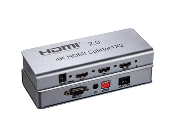 HDMI 2.0 splitter 1-2 porty, 4K x 2K/ 60Hz, FULL HD