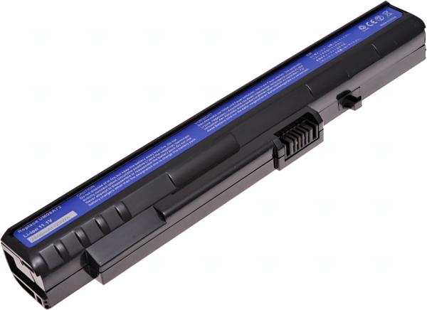 Batéria T6 Power Acer Aspire One 8, 9, 10, 1, A110, A150, D150, D250, P531h, 2600mAh, 29Wh, 3cell