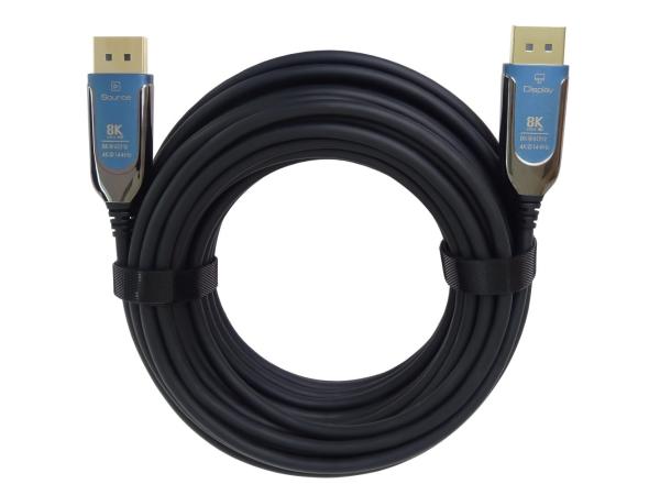 PremiumCord 8K DP 1.4 optický 20m 