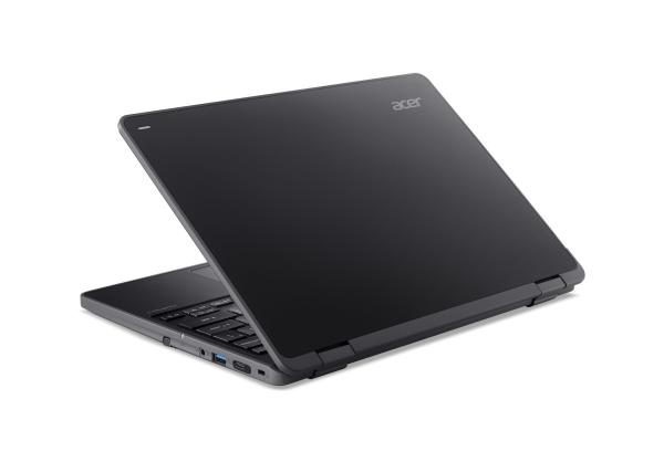 Acer TravelMate Spin B3/ TMB312RN-31-TCO-C8ZG/ N150/ 12, 2"/ WUXGA/ T/ 8GB/ 256GB/ Intel int/ W11P EDU/ Black/ 2 