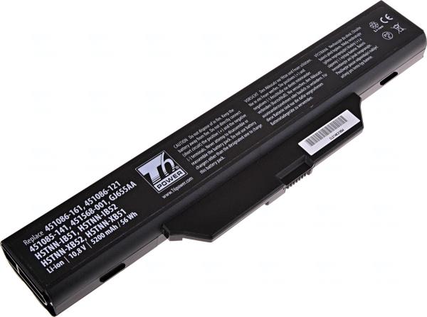 Batéria T6 Power HP Compaq 6530s, 6535s, 6720s, 6730s, 6735s, 6820s, 6830s, 5200mAh, 56Wh, 6cell