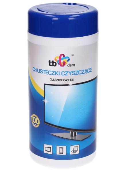 TB Clean Čistící ubrousky v tubě (100 ks)