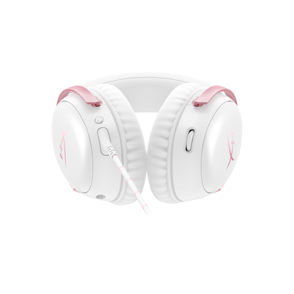 HP HyperX Cloud III WHT/ PNK Gaming Headset 