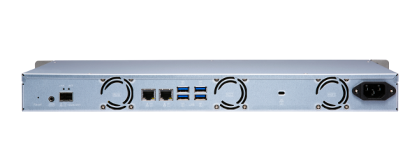 QNAP TS-431XeU-2G (1, 7GHz / 2GB RAM/ 4xSATA/ 2xGbE/ 1x10GbE SFP+/ 4xUSB 3.0/ malá hloubka) 