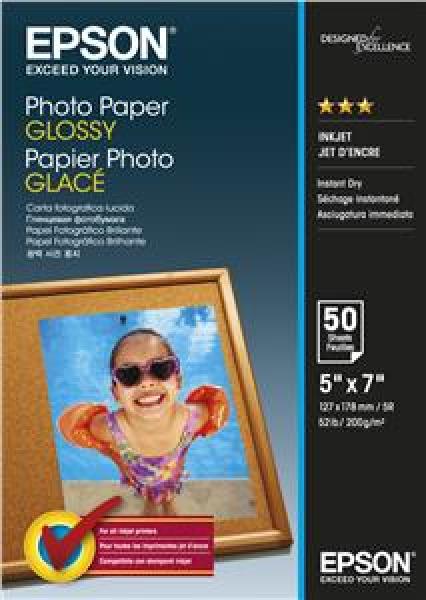 EPSON Photo Paper Glossy 13x18cm 50 listov