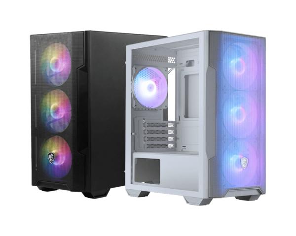 MSI MAG FORGE M100R/ Micro ATX/ Transpar./ Čierna 
