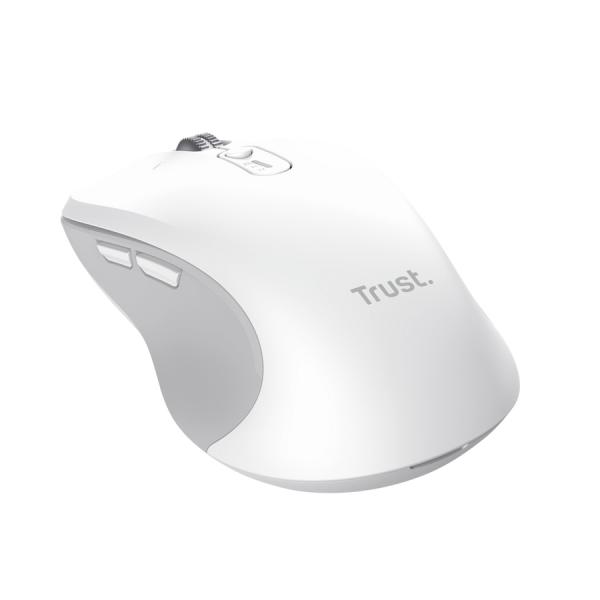 TRUST FERRO HYPERWHEEL WRLS MOUSE WHITE 