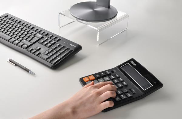 Kalkulačka DESQ XXL, čierna 