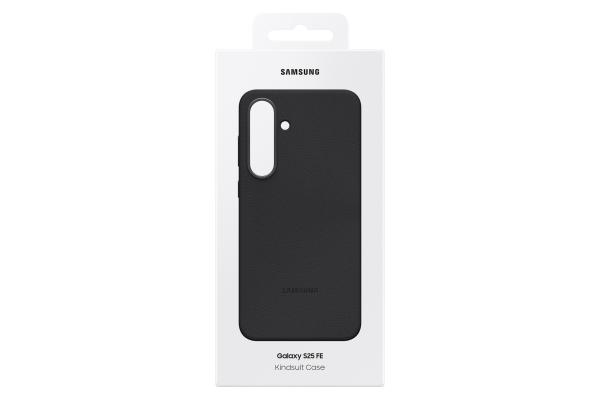 Samsung Ochranný Kryt z Vegánskej Kože S25 FE Black 