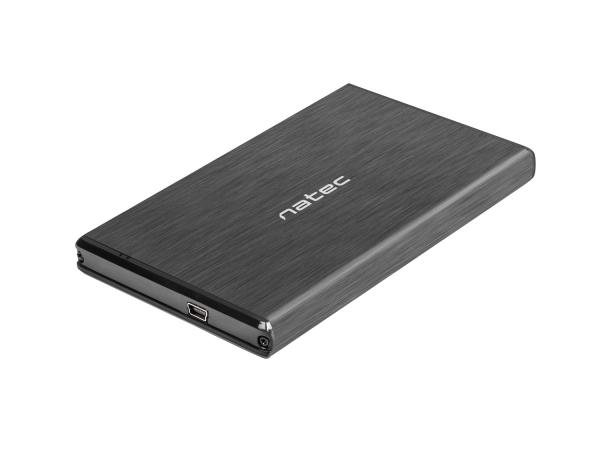 Externí box pro HDD 2, 5" USB 2.0 Natec Rhino, černý