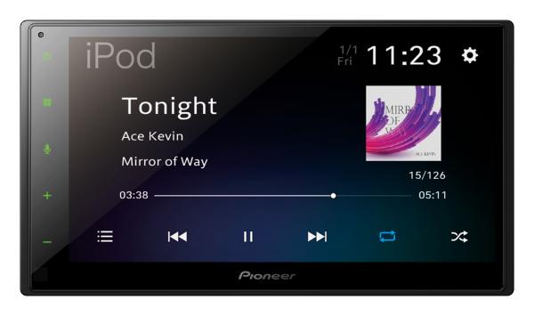 Pioneer SPH-DA150BT autorádio 2DIN, 6, 8" LCD, CarPlay, Android Auto, Bluetooth 