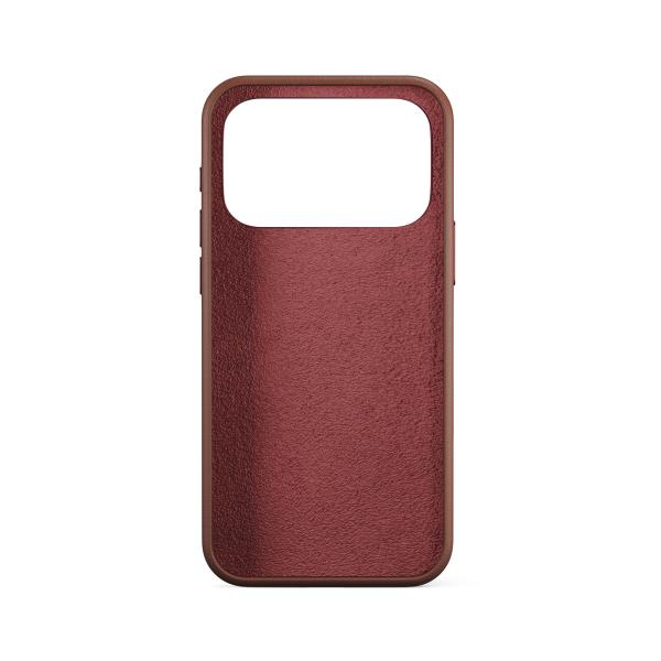 Epico Leather Mag+ Case iPhone 17 Pro - hnedá 
