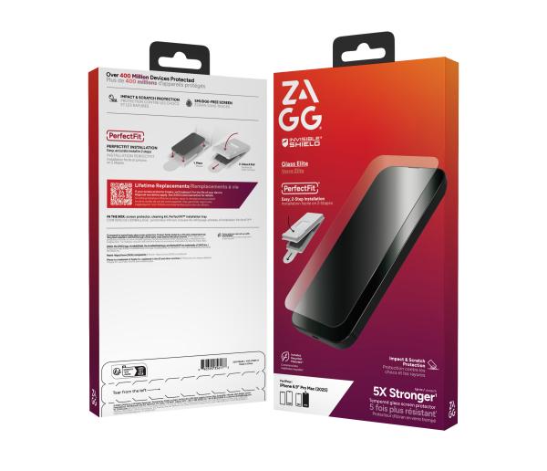 ZAGG Ochranné sklo Elite pre Apple iPhone 17 Pro Max 
