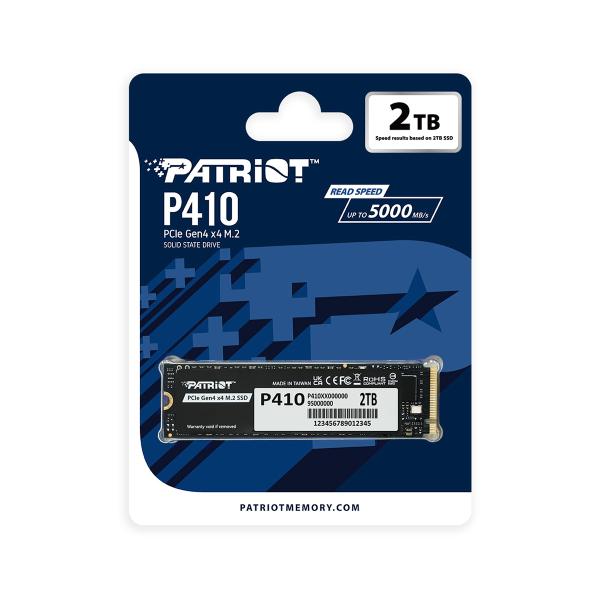 PATRIOT P410/ 2TB/ SSD/ M.2 NVMe/ 5R 