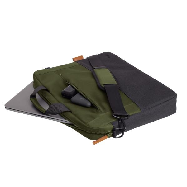 TRUST LISBOA 16" LAPTOP BAG - GREEN 