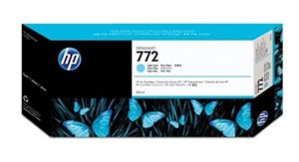 HP 772 300-ml Light-Cyan Ink Cartridge