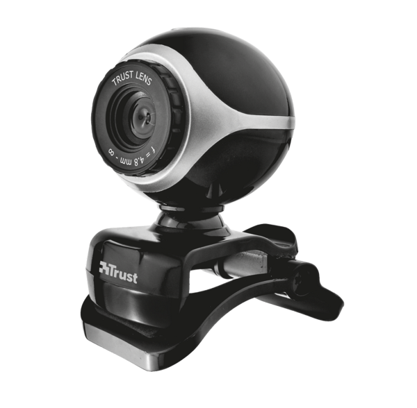 webkamera TRUST Exis Webcam - Black/ Silver