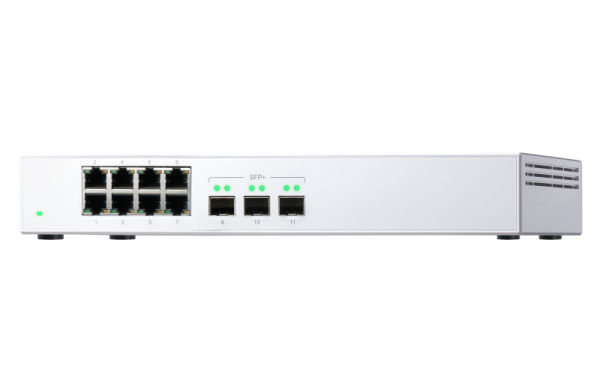 QNAP switch QSW-308S (8x Gigabit port + 3x 10G SFP+ port) 