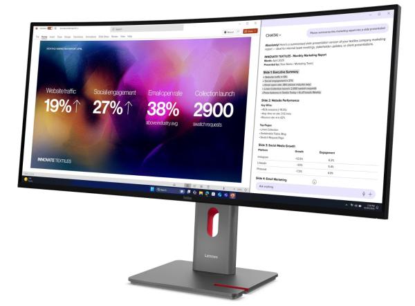 Lenovo P40WD-40 39, 7" 21:9 5120x2160 1000:1 4ms 