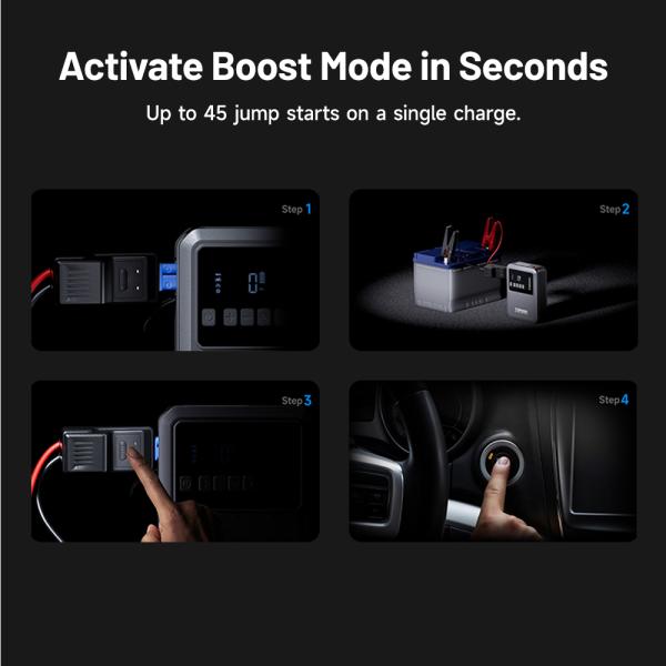 TOPDON Car Jump Starter Jump Surge V1200air/ 10000mAh/ 1200A/ 6, 0l benzín/ 4, 5l nafta 