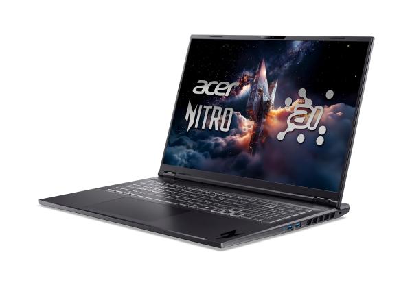 Acer Nitro 18 AI/ AN18-61-R3GE/ AI9-365/ 18"/ 2560x1600/ 32GB/ 1TB/ RTX 5070Ti/ W11H/ Black/ 2R 