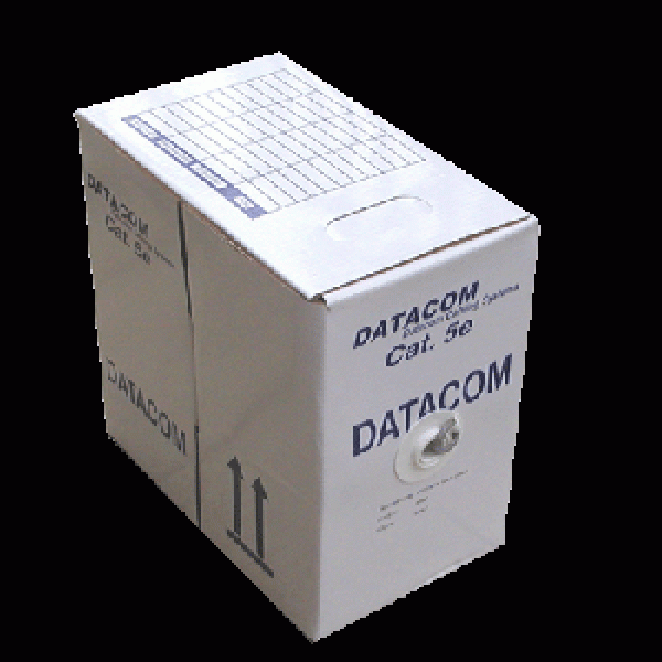 DATACOM FTP Cat5e PVC kábel 305m (drôt), sivý