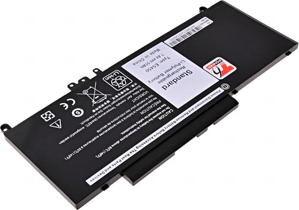 Batéria T6 Power Dell Latitude E5450, E5550, E5250, 3150, 3160, 6900mAh, 51Wh, 4cell, Li-pol 