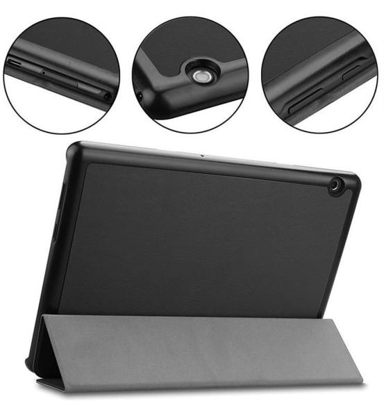 Tactical Book Tri Fold Puzdro pre Xiaomi Redmi Pad SE 8, 7 Red 