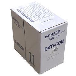 DATACOM UTP flex, Cat5e PVC, sivý, 305m, lanko