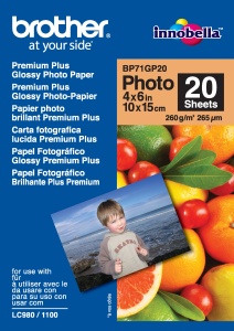 BP71GP20, 20 listov, 10x15cm Premium Glossy, 260g