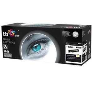 Toner TB kompatibilný s HP CC532A, 100% new, Ye