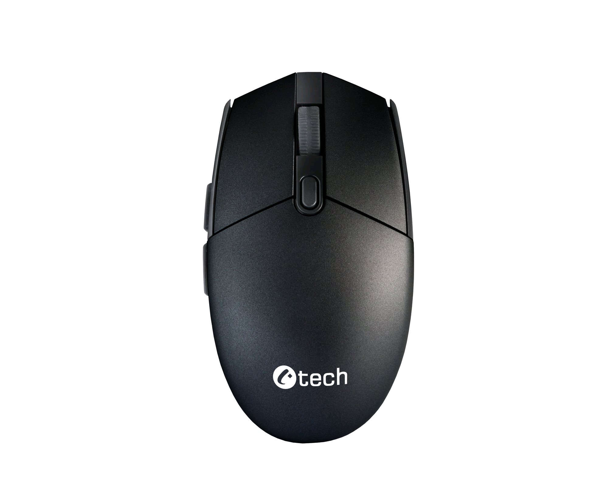 Myš C-TECH WLM-06S/ Kancelářská/ Optická/ Drátová USB/ Černá 