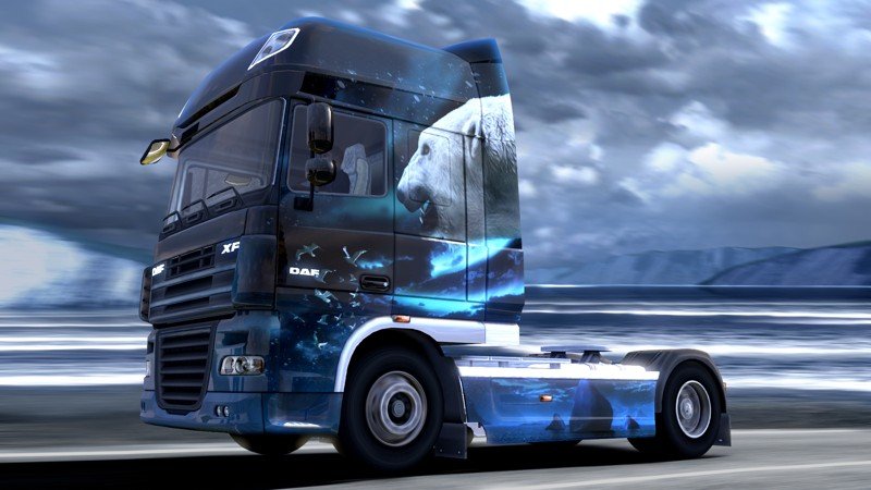 ESD Euro Truck Simulátor 2 Ice Cold Paint Jobs Pac 
