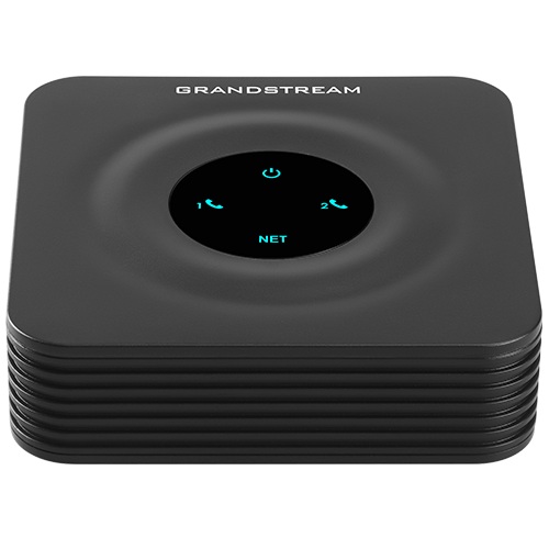 Grandstream HT802 V2 (ATA), 2x FXS, 2 SIP účty, 1x LAN, 3-cestná konf., auto-provisioning 