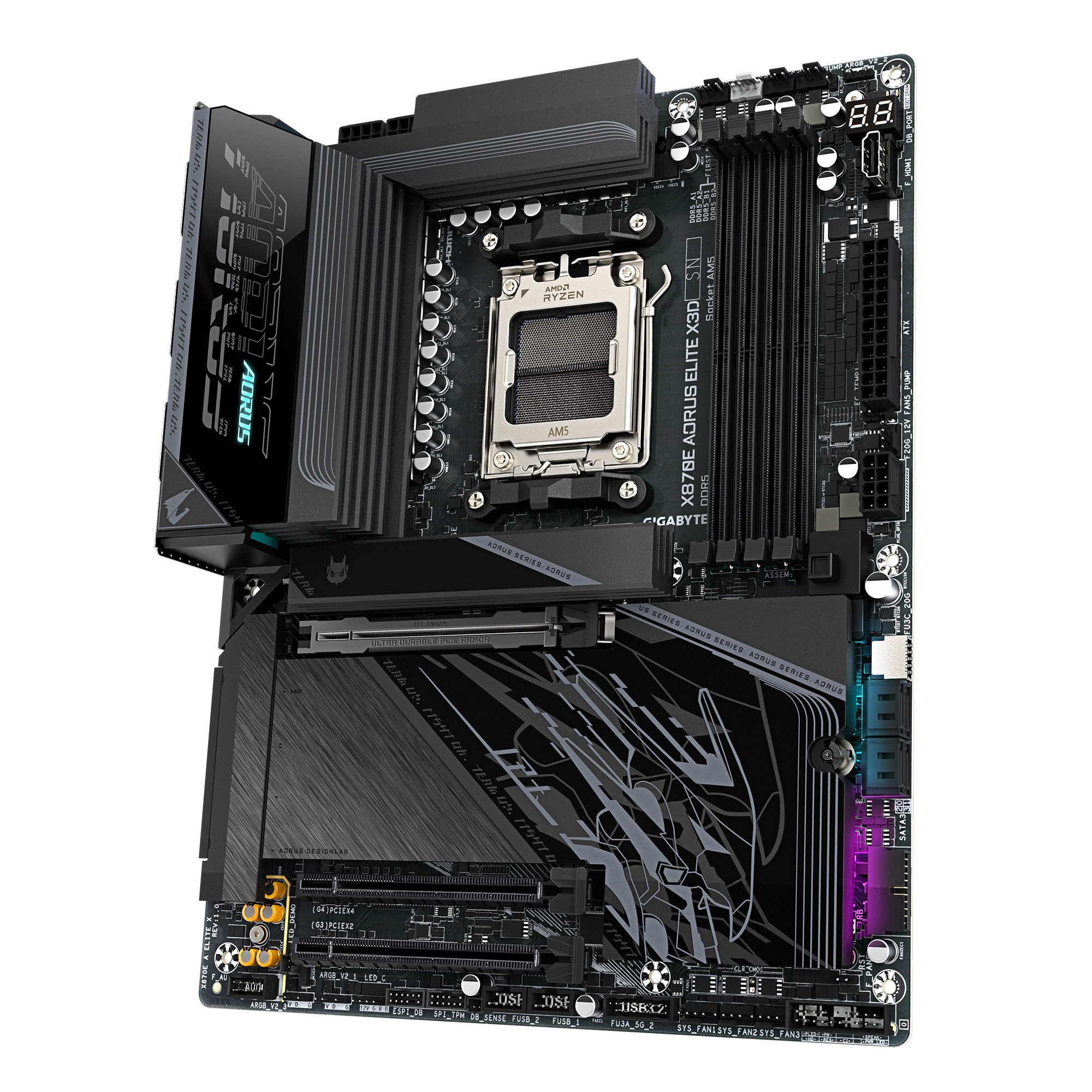 GIGABYTE X870 AORUS ELITE X3D/ AM5/ ATX 