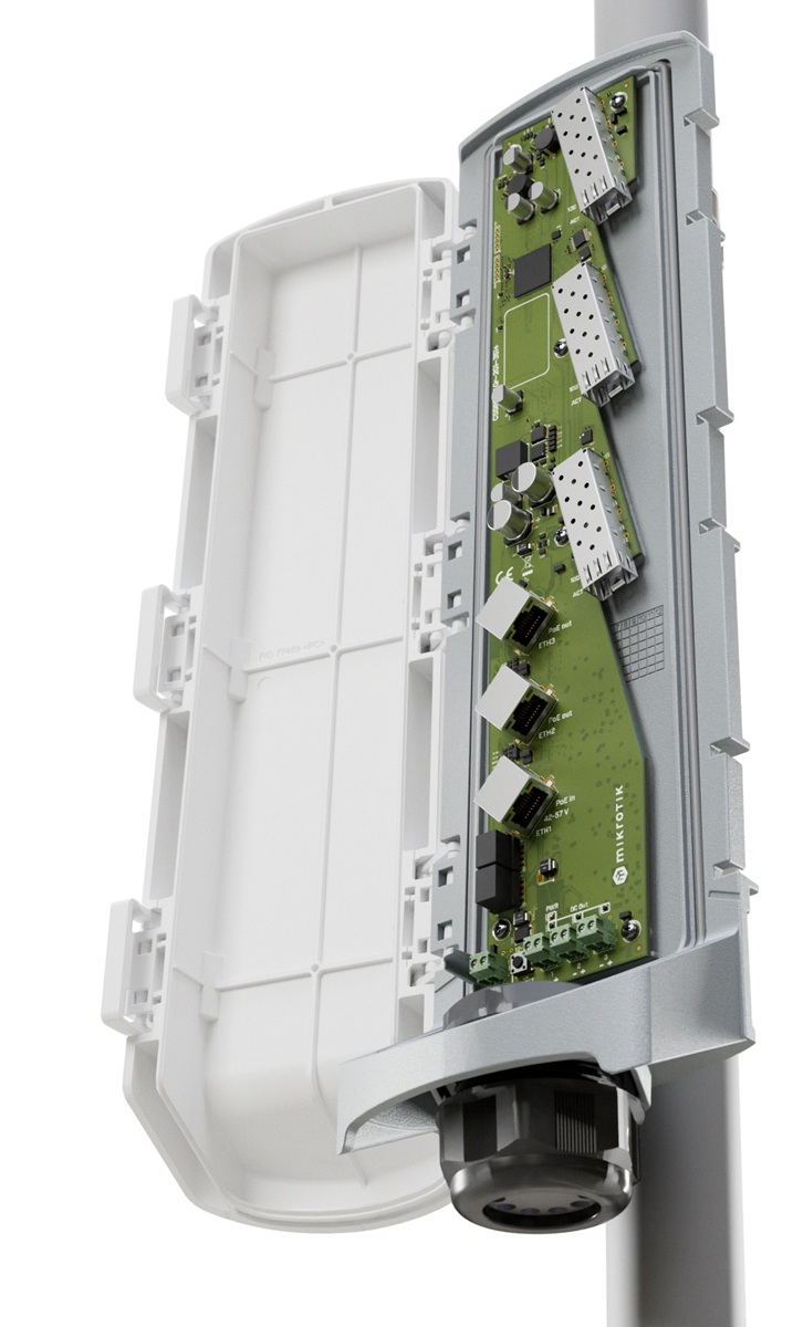 MikroTik CSS606-1G-2Gi-3S+OUT, GPERx6 