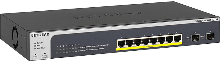 Netgear GS510TPP 8-port Gigabit Switch Poe+ Smart