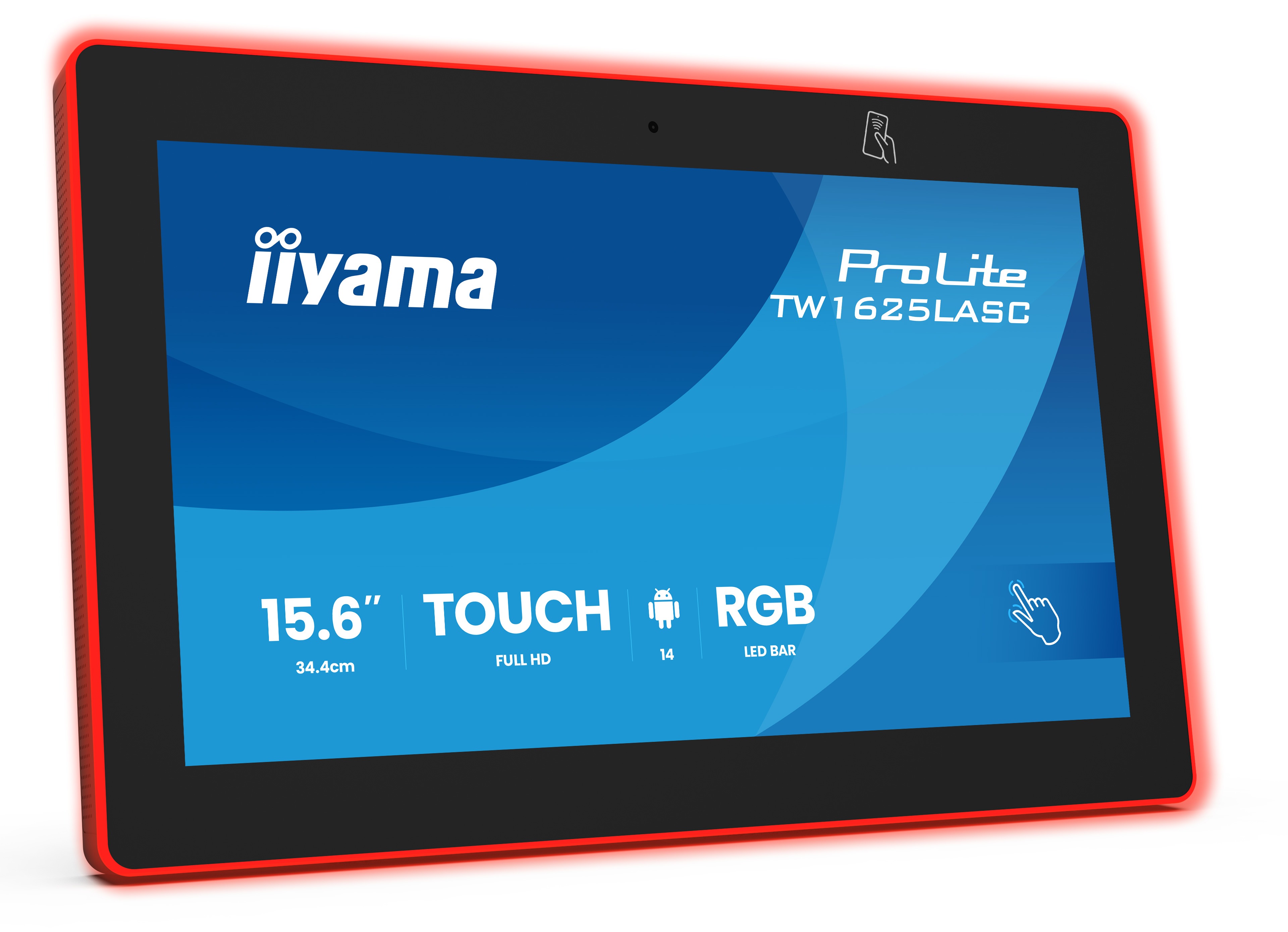 16" iiyama TW1625LASC-B3PNR: IPS, FHD, Android, NFC, PO 