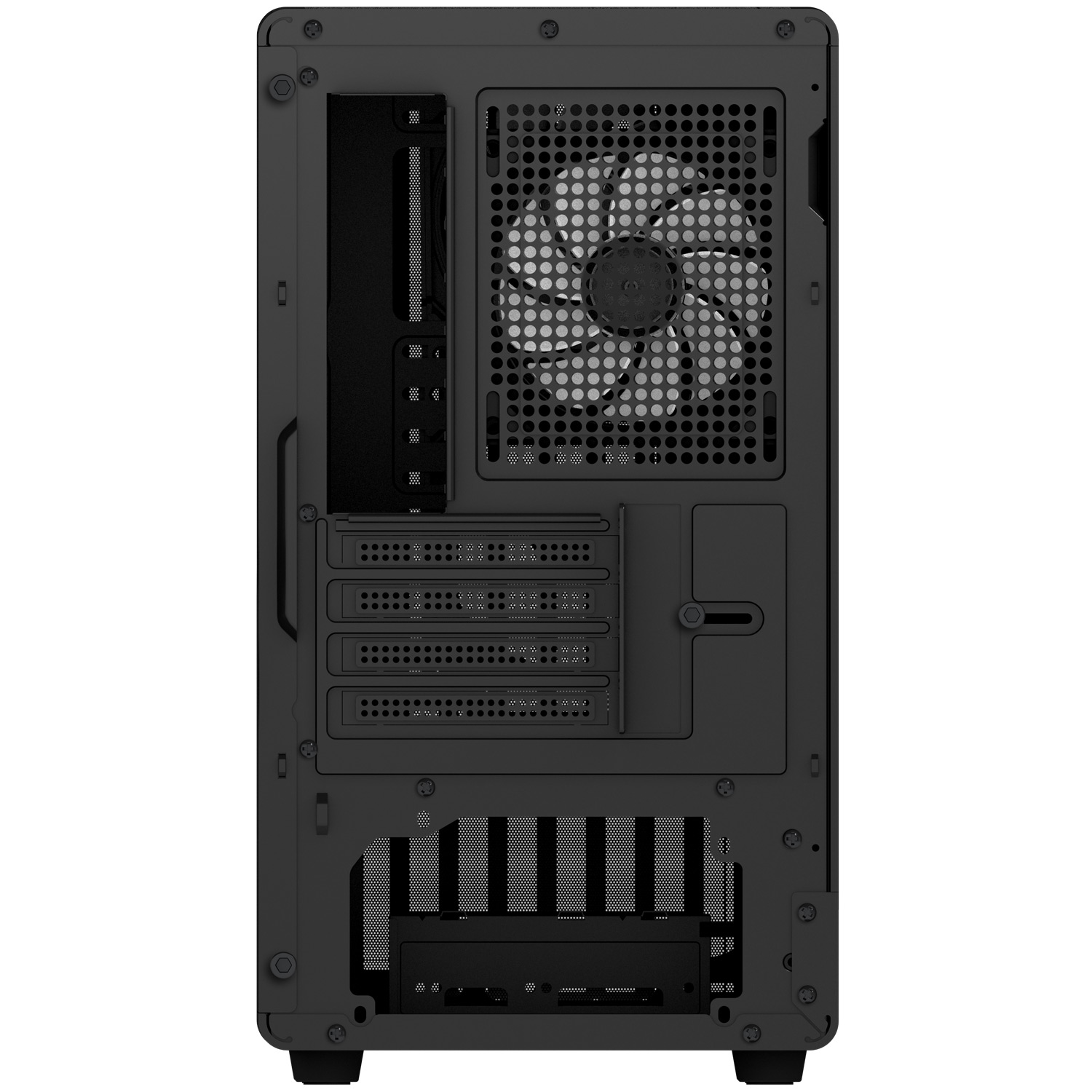 EVOLVEO Panthera, mATX/ 3x ARGB 120/ drevo+sklo 