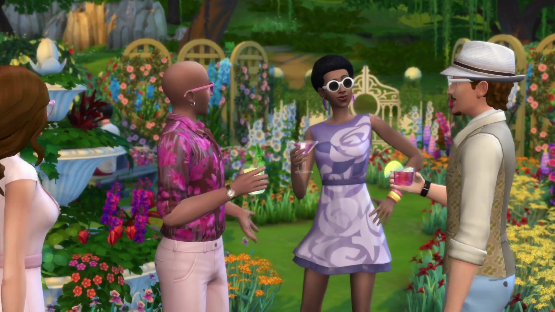 ESD The Sims 4 Romantická zahrada 
